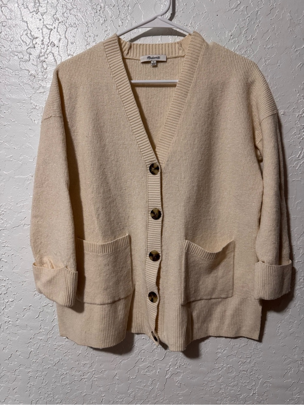 Madewell Asherton Waffle Cardigan
Women’s size small